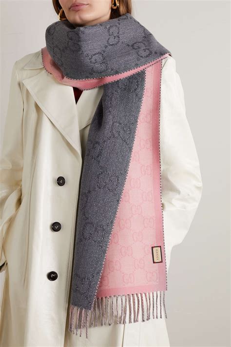 gucci wool stole|net a porter gucci scarves.